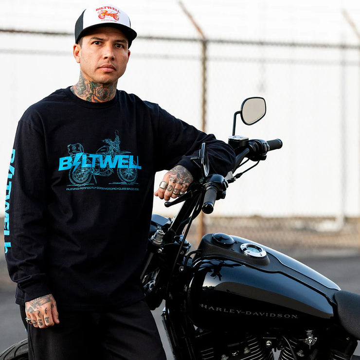 BILTWELL ADVXL LONGSLEEVE SHIRT - BLACK
