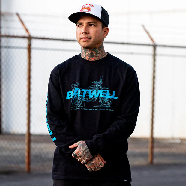 BILTWELL ADVXL LONGSLEEVE SHIRT - BLACK