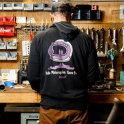 BILTWELL SHORTY ZIP HOODIE - BLACK