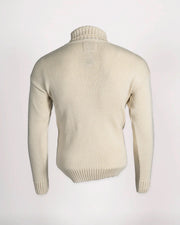 GOLDTOP 100% MERINO WOOL CLASSIC SUBMARINER SWEATER - ECRU