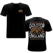 GOLDTOP T-SHIRT NO. 6 - BLACK - SIZE M, XL