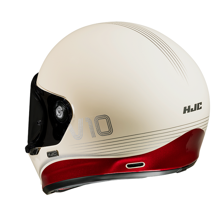 HJC V10 HELMET - TAMI - CREAM/RED - SIZE XL