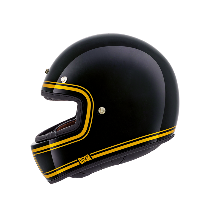 NEXX X.G100 DEVON HELMET - BLACK/YELLOW