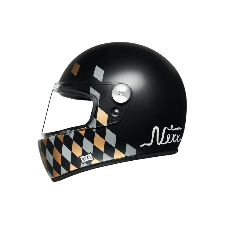 NEXX X.G100R HELMET - CHECKMATE - MT BLACK