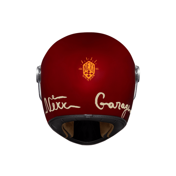 NEXX X.G100R HELMET - CHECKMATE - BURGUNDY - SALE!