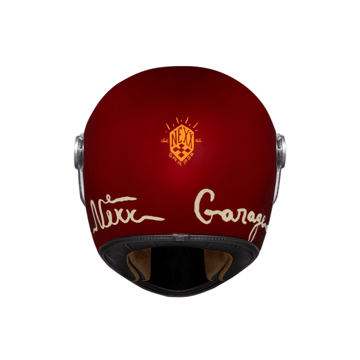 NEXX X.G100R HELMET - CHECKMATE - BURGUNDY