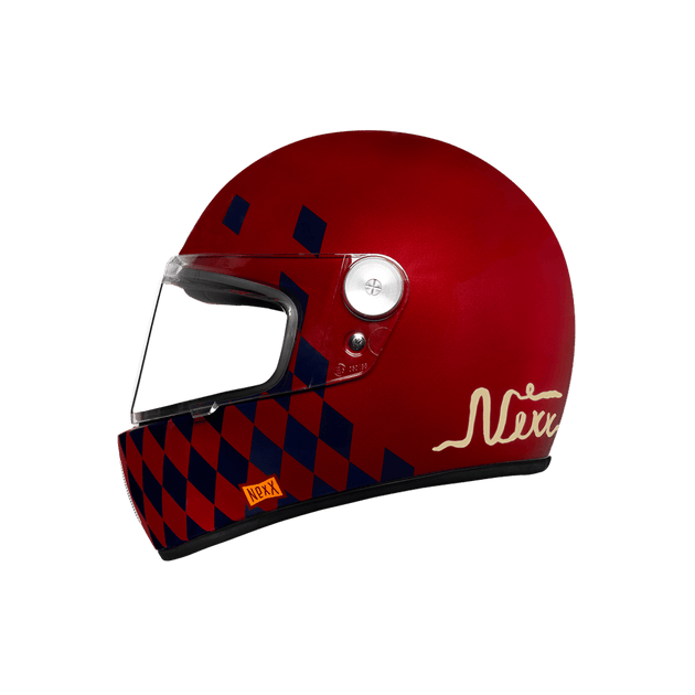 NEXX X.G100R HELMET - CHECKMATE - BURGUNDY - SIZE M, L, XXL - SALE ...