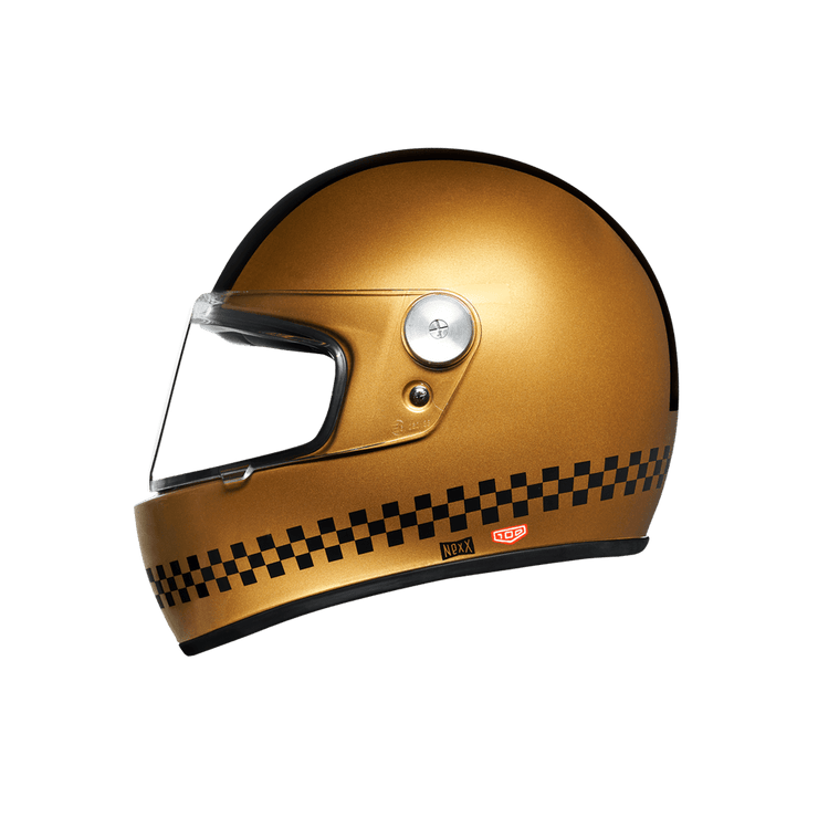 NEXX X.G100R HELMET - FINISH LINE GOLD/BLACK