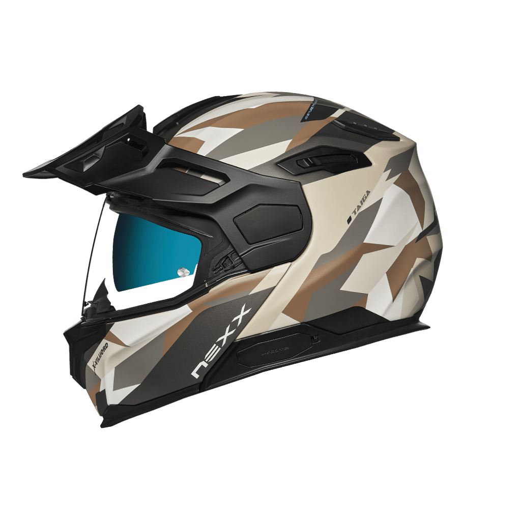 NEXX X.VILIJORD MODULAR ADV HELMET - TAIGA-SAND/GREY MT - SIZE S