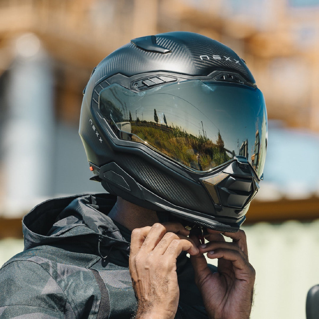 NEXX X.WST3 HELMET - ZERO PRO CARBON - MT GOLD – Strath Moto
