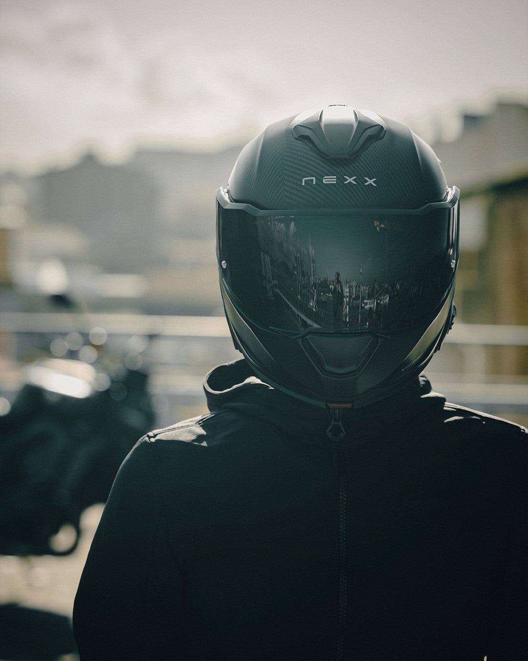 black matte motorcycle helmet chrome Fly Racing Sentinel Recon Black-Purple Xl flow ventilation system and adjustable intake vents ensure a cool and dry environment Sentinel Recon Helmet Matte Black/Blue