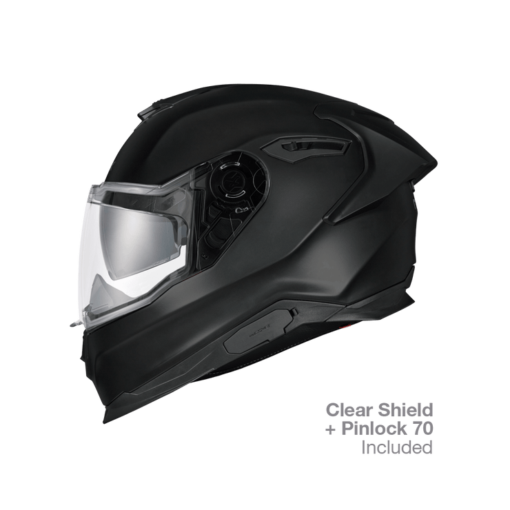 NEXX Y.100R HELMET - FULLBLACK - MT BLACK