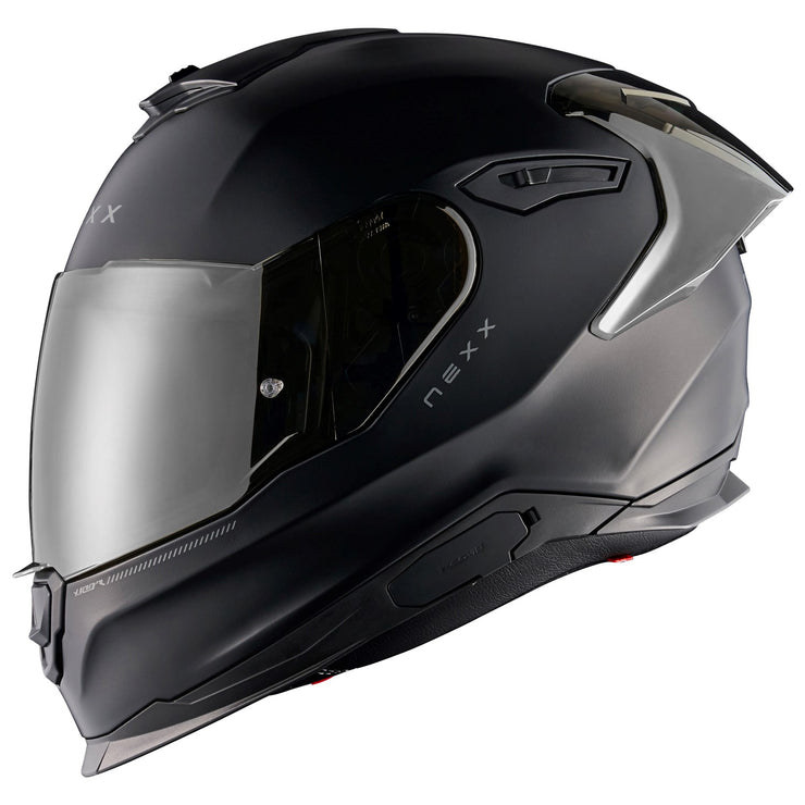 NEXX Y.100R HELMET - FULLBLACK - MT BLACK