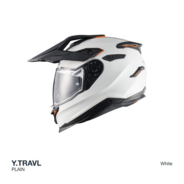 NEXX Y.TRAVL ADV HELMET - WHITE