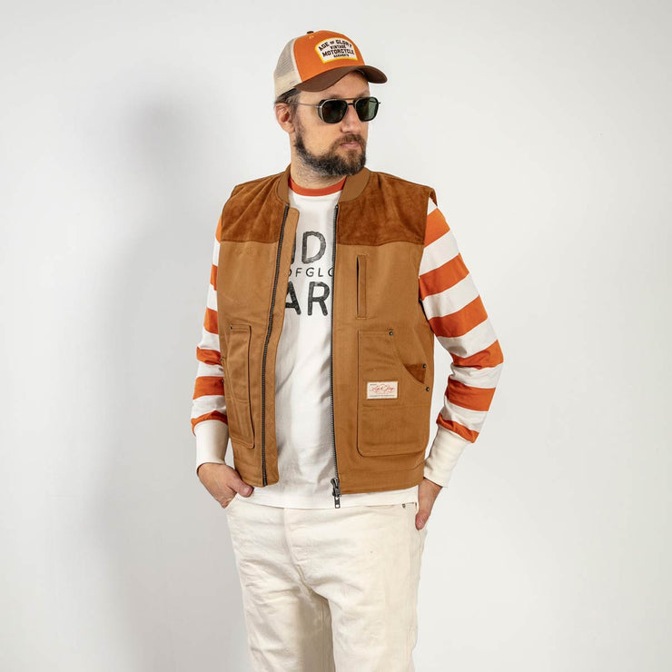AGE OF GLORY CABIN VEST - CARAMEL