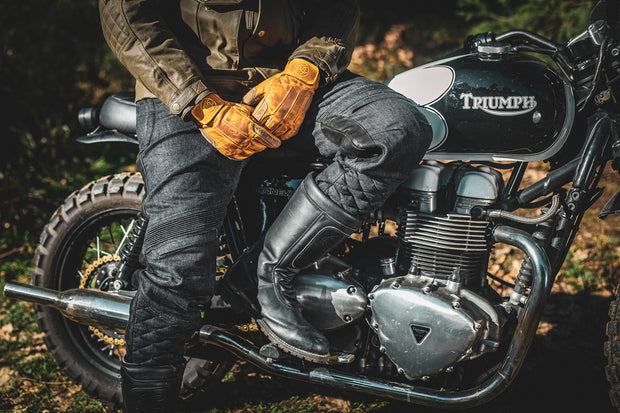 AGE OF GLORY ROVER GLOVES - WAXED YELLOW
