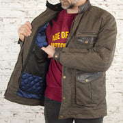 AGE OF GLORY MISSION JACKET - BROWN