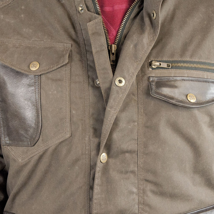 AGE OF GLORY MISSION JACKET - BROWN