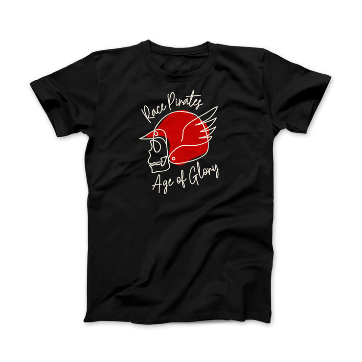 AGE OF GLORY RACE PIRATES T-SHIRT - WASHED BLACK