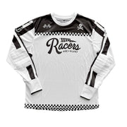 AGE OF GLORY RACERS MESH JERSEY - WHITE BLACK