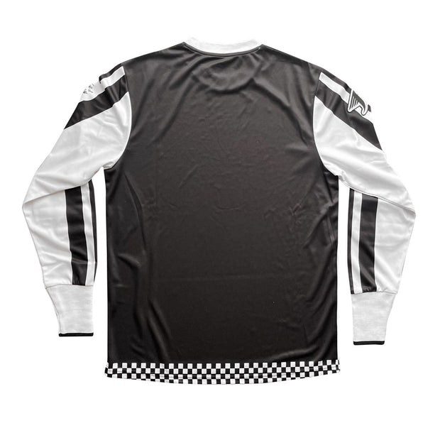 AGE OF GLORY RACERS MESH JERSEY - WHITE BLACK