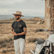 AGE OF GLORY RAMBLER T-SHIRT - WASHED BLACK