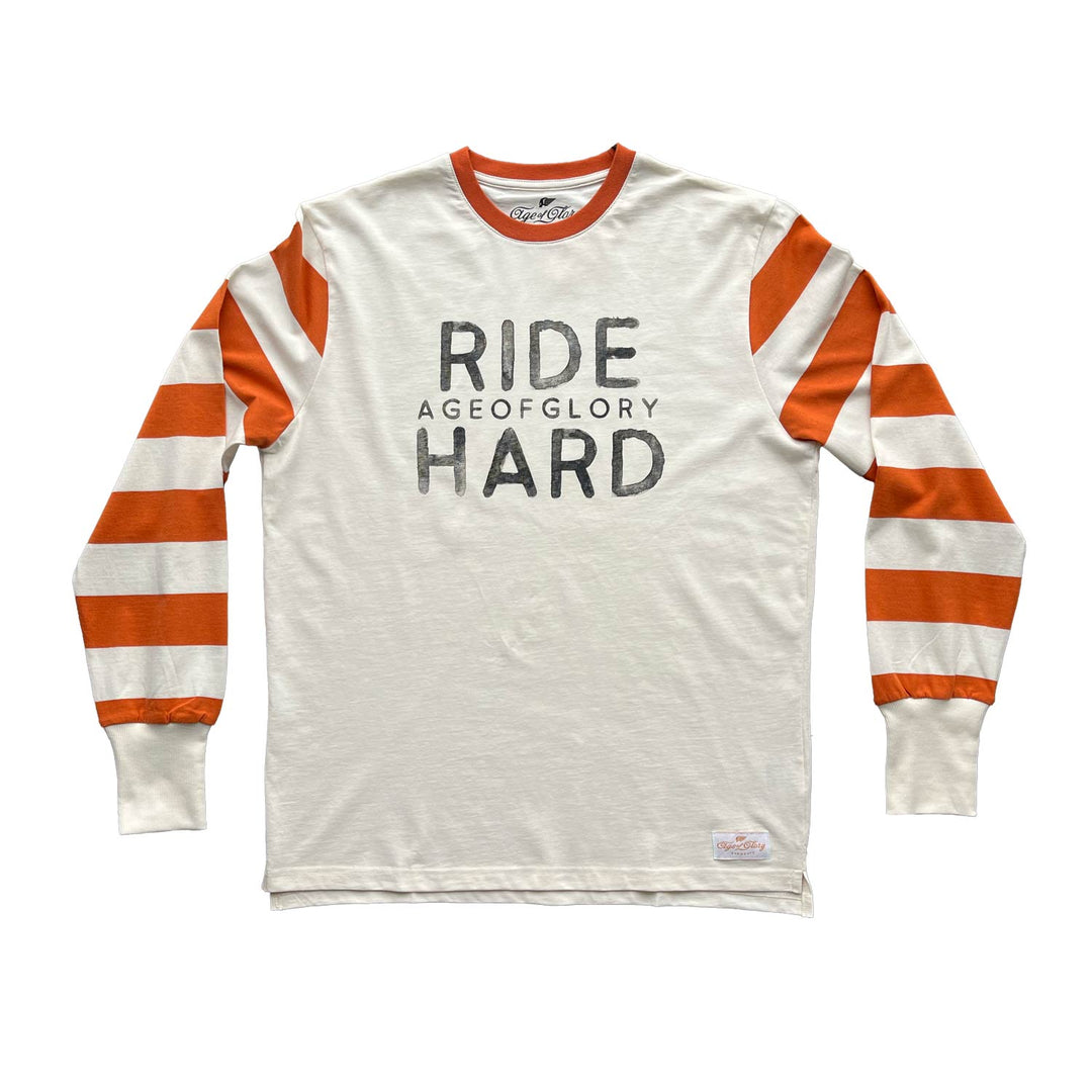 ★HOODHOOD★ Racing Mesh Long Sleeve T-Shirt White ☆HOODHOOD☆ Racing Mesh Long Sleeve T-Shirt White Fox