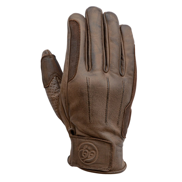 AGE OF GLORY ROVER GLOVES - WAXED BROWN