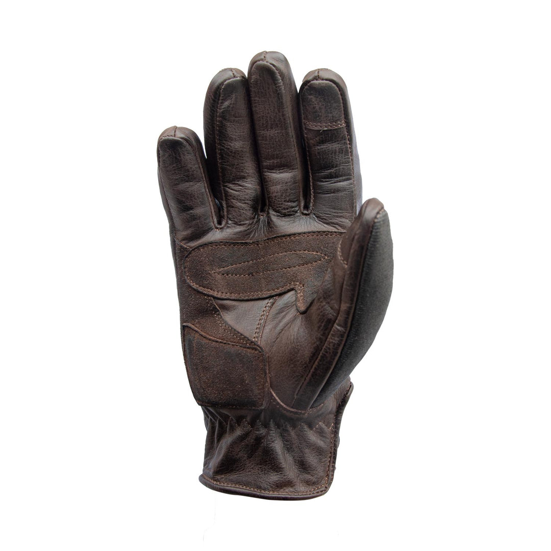 AGE OF GLORY SHIFTER GLOVES - BROWN LEATHER & DENIM – Strath Moto