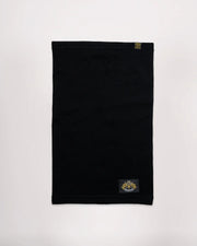 GOLDTOP 100% MERINO WOOL NECK TUBE - BLACK - SINGLE WALL