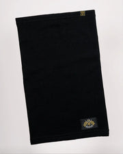 GOLDTOP 100% MERINO WOOL NECK TUBE - BLACK - SINGLE WALL