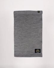 GOLDTOP 100% MERINO WOOL NECK TUBE - GREY - SINGLE WALL