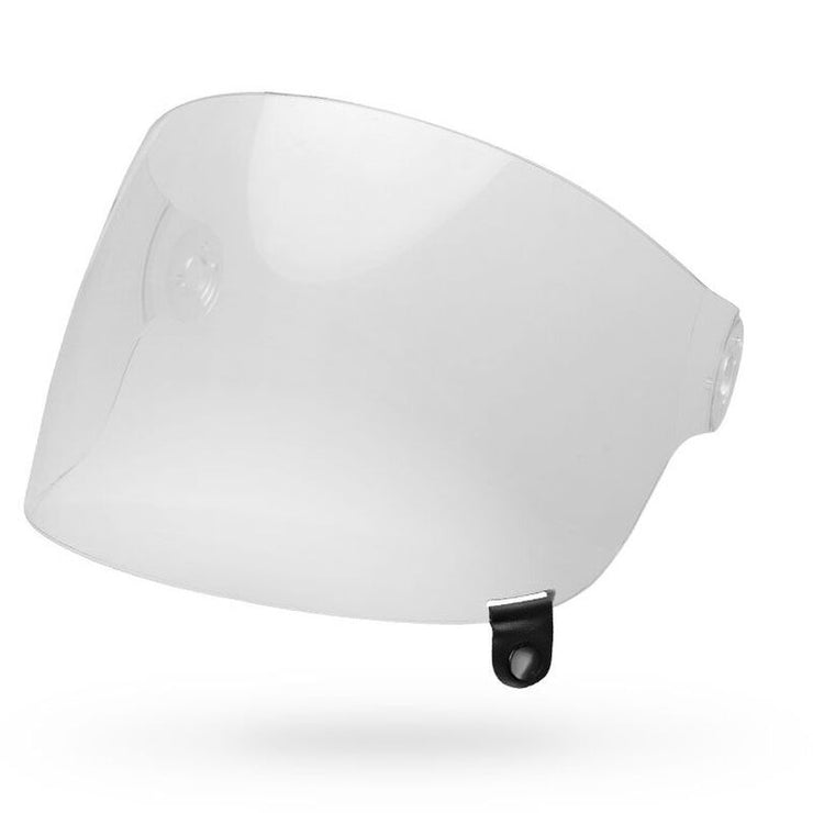 BELL BULLITT FLAT SHIELD - CLEAR w/ BLACK TAB