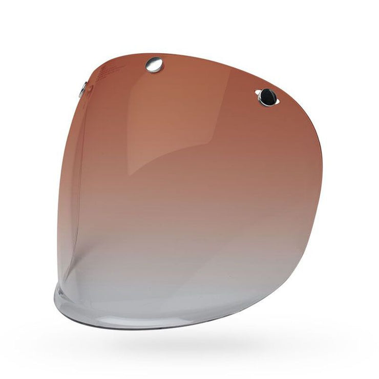 BELL 3-SNAP FLAT SHIELD - AMBER GRADIENT
