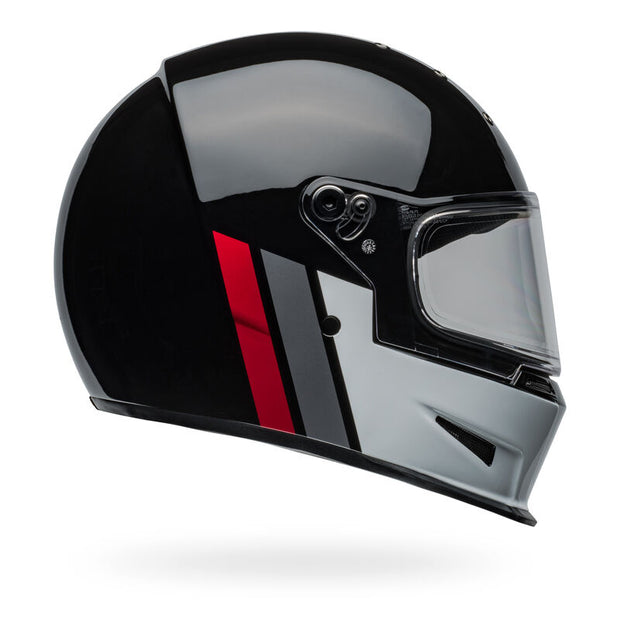 BELL ELIMINATOR HELMET - GT GLOSS BLACK/WHITE