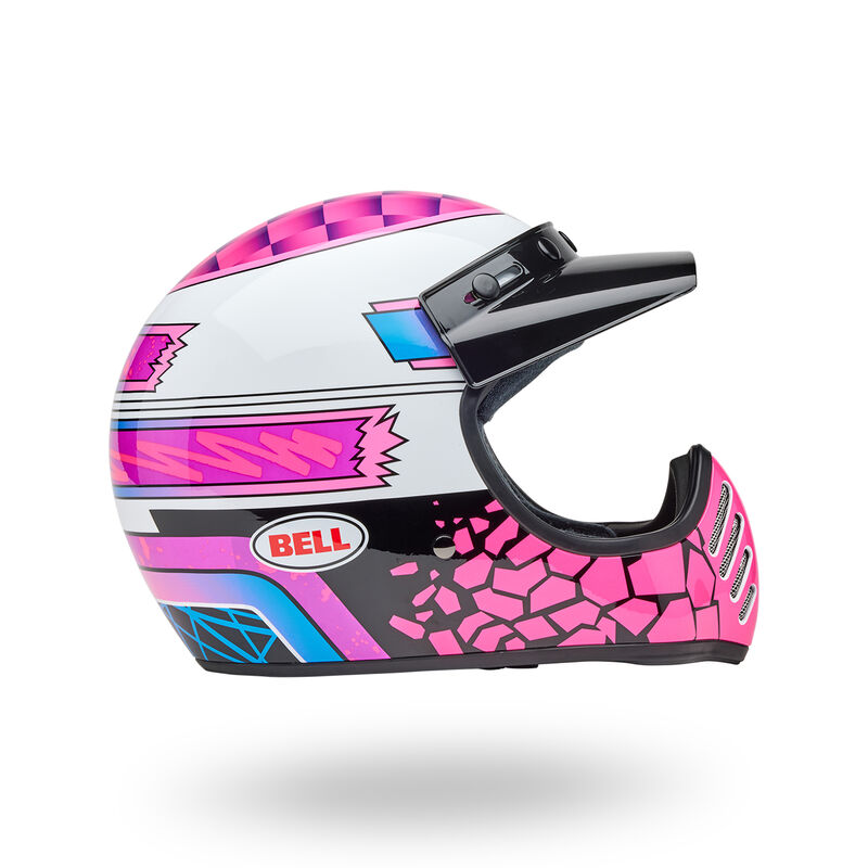 BELL MOTO 3 - DEATHSPRAY PINK/PURPLE – Strath Moto