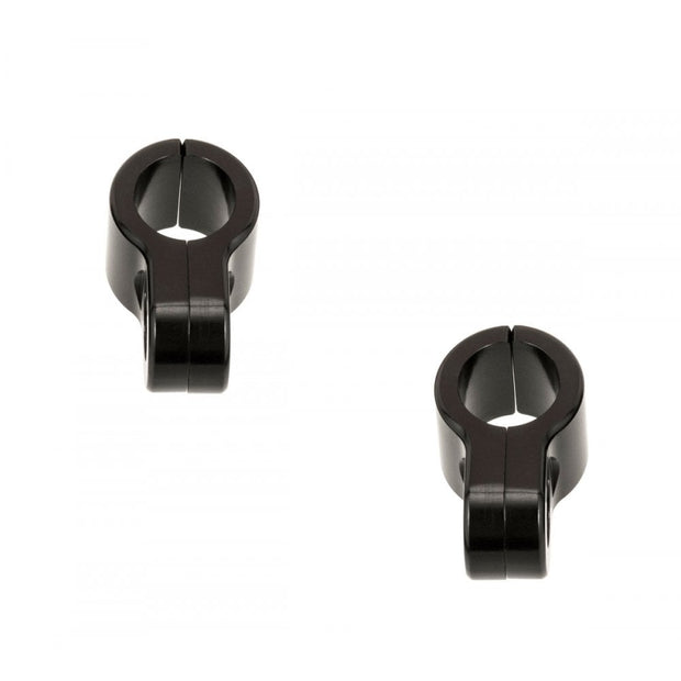 MOTONE KLINGER CLAMPS INDICATOR MOUNTS - 13MM - FOR RIALTO REAR FENDER STRUTS TRIUMPH BOBBER - PAIR