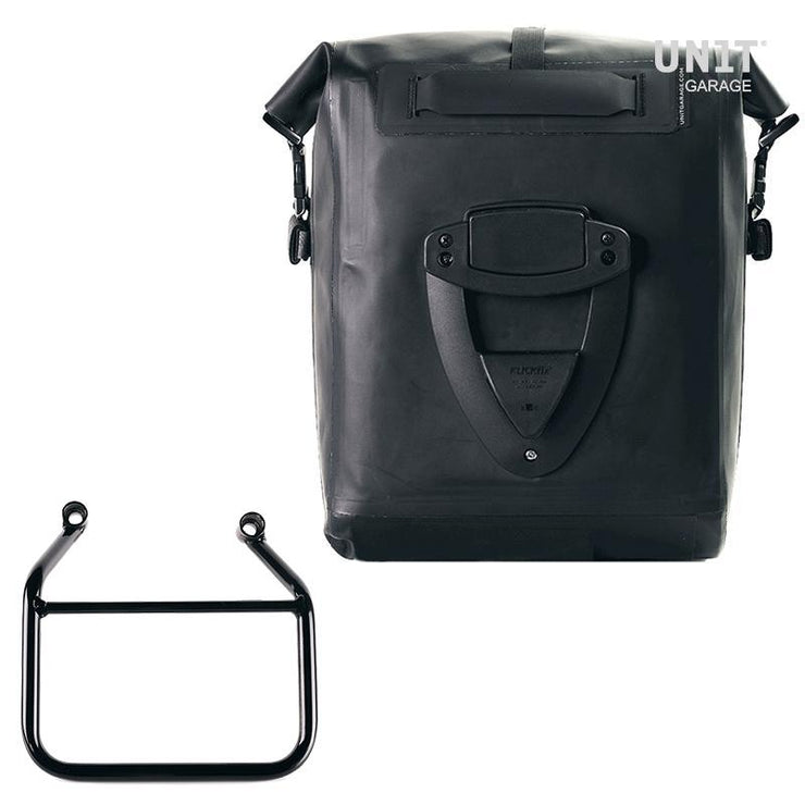UNIT GARAGE KHALI SIDE PANNIER IN TPU + RIGHT SUBFRAME TRIUMPH SCRAMBLER 400 X AND SPEED 400
