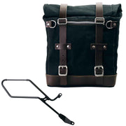 UNIT GARAGE CANVAS SIDE PANNIER (22-30L) + RT SUBFRAME FOR TRIUMPH BOBBER (2017-)