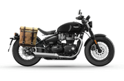 UNIT GARAGE CANVAS SIDE PANNIER (22-30L) + RT SUBFRAME FOR TRIUMPH BOBBER (2017-)