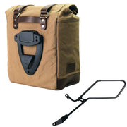 UNIT GARAGE CANVAS SIDE PANNIER (22-30L) + LT SUBFRAME FOR TRIUMPH BOBBER (2017-)