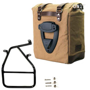 UNIT GARAGE CANVAS SIDE PANNIER (22-30L) + RT SUBFRAME FOR BMW RNINET SCRAMBLER