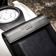 UNIT GARAGE TANK BAG LEATHER - BLACK