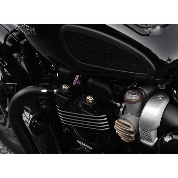 MOTONE CYLINDER STUD KNUCKLES CAPS - BRASS