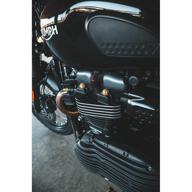 MOTONE CYLINDER STUD KNUCKLES CAPS - BRASS