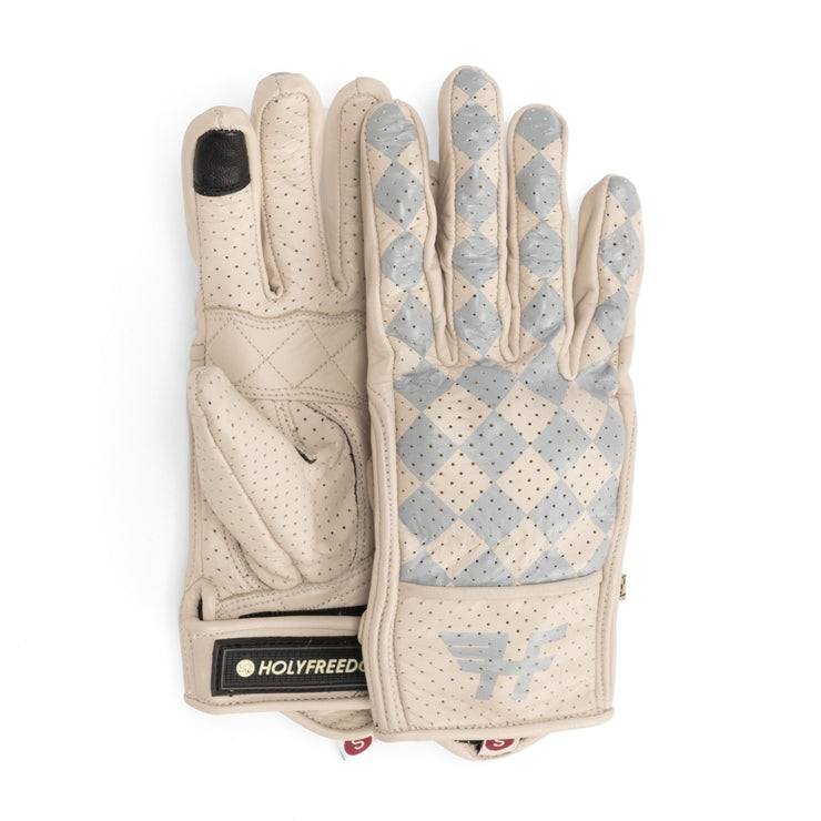 HOLY FREEDOM BULLIT LADIES GLOVES - CLOUD - SIZE M