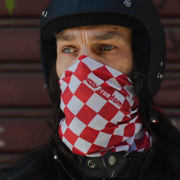 HOLY FREEDOM PRIMALOFT TUBE SCARF - BULLIT RED