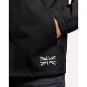MOTONE COACH JACKET - BLACK/ECRU LOGO
