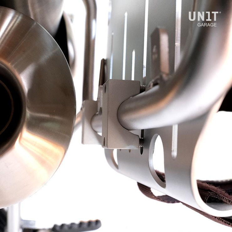 UNIT GARAGE PAIR OF ALUMINIUM U-BOLTS - BLACK