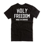 HOLY FREEDOM CREW T-SHIRT - BLACK